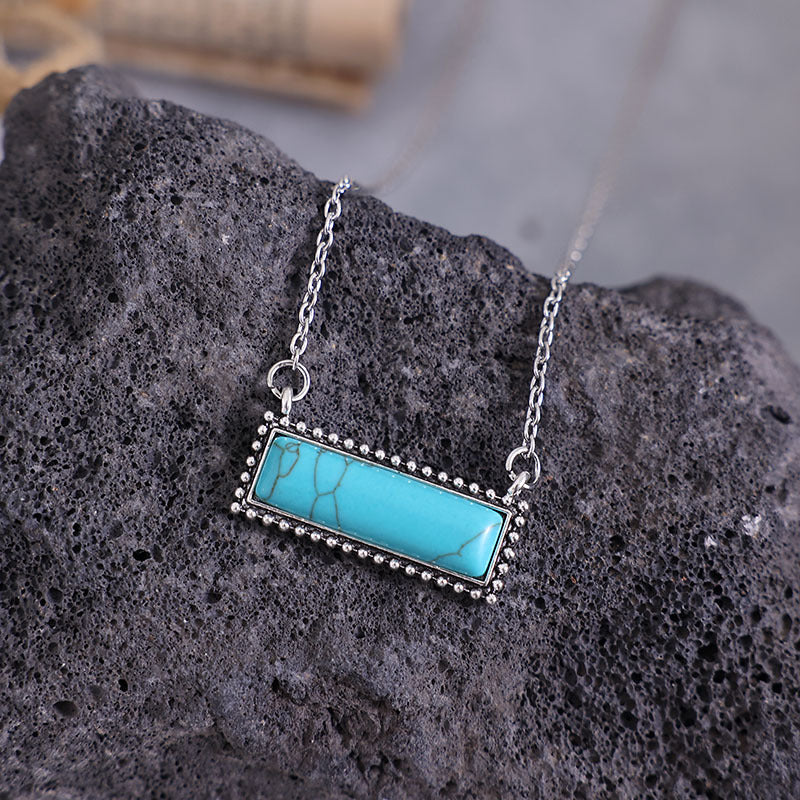 Southwestern Cowgirl Turquoise Necklace