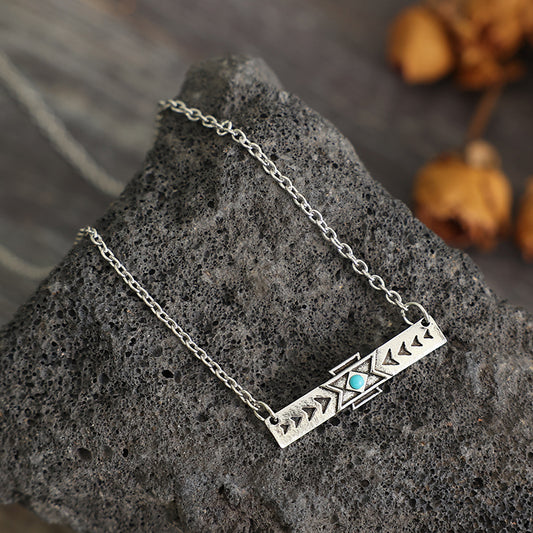 Aztec Turquoise Necklace