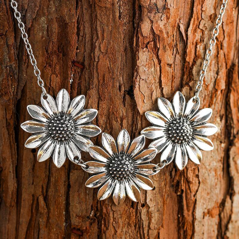 Southwestern Sunflower Necklace