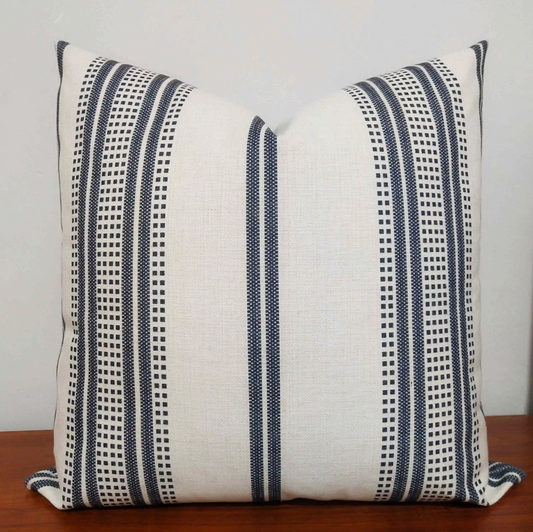 Farmhouse Linen Pillow Cover