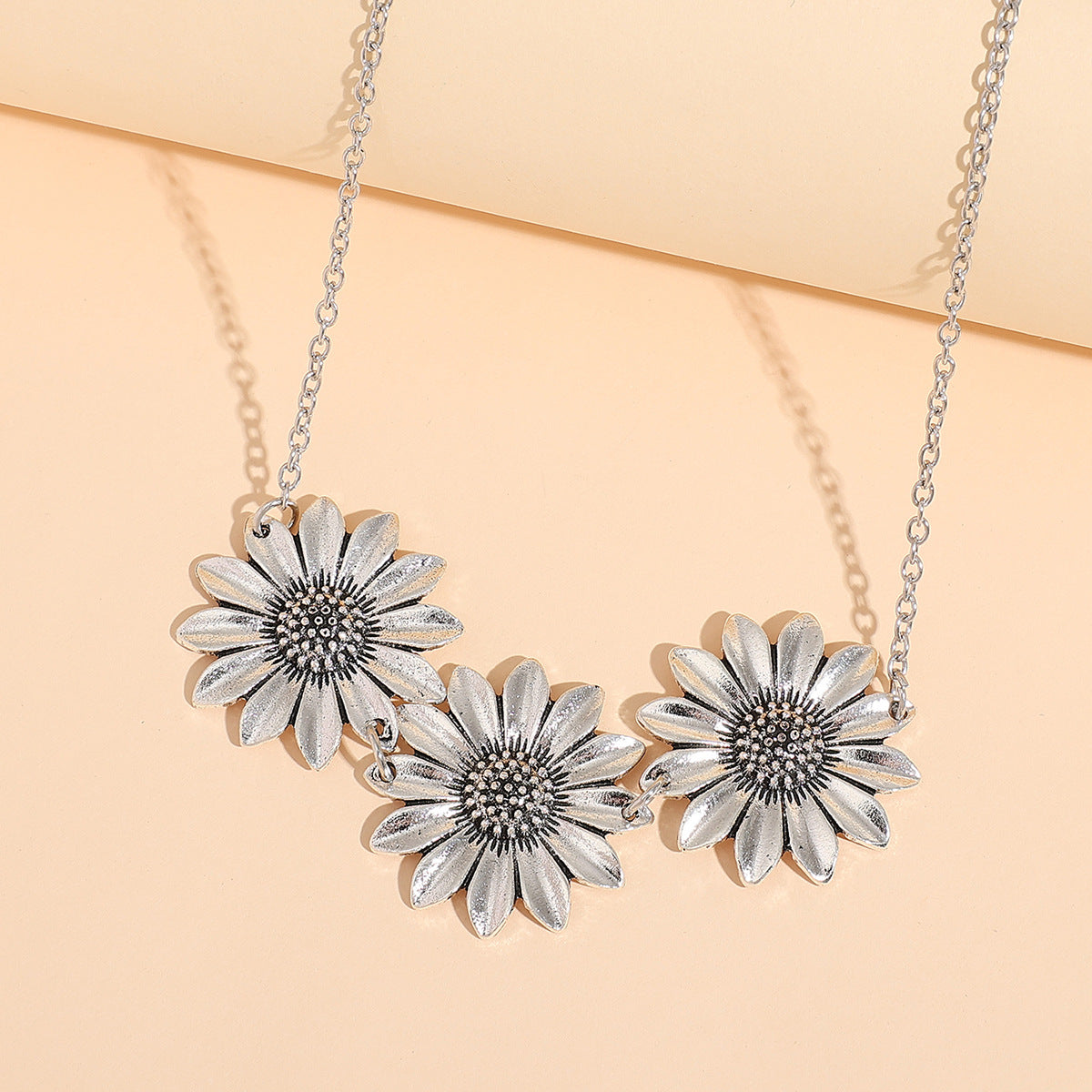 Southwestern Sunflower Necklace