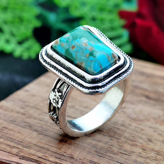 Western Turquoise Vintage Ring