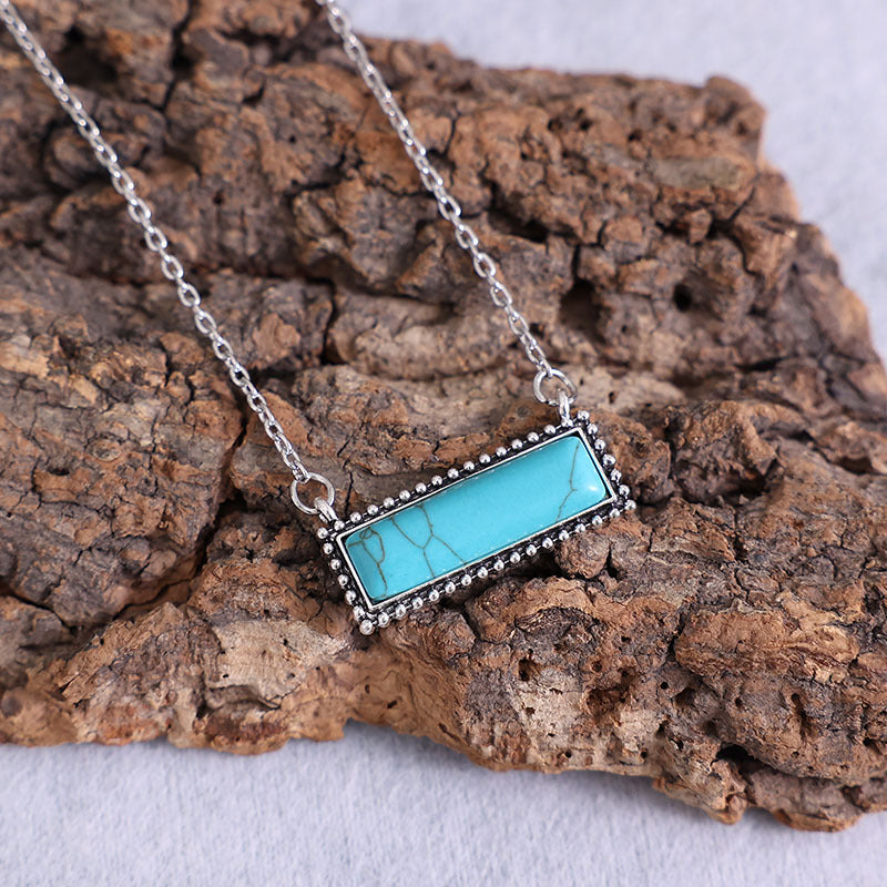 Southwestern Cowgirl Turquoise Necklace