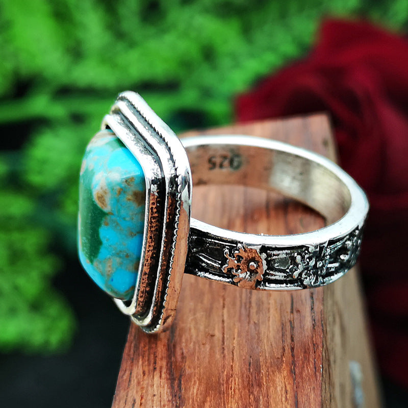 Western Turquoise Vintage Ring