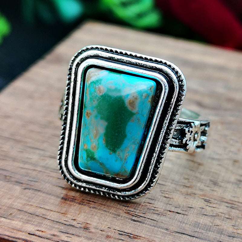 Western Turquoise Vintage Ring