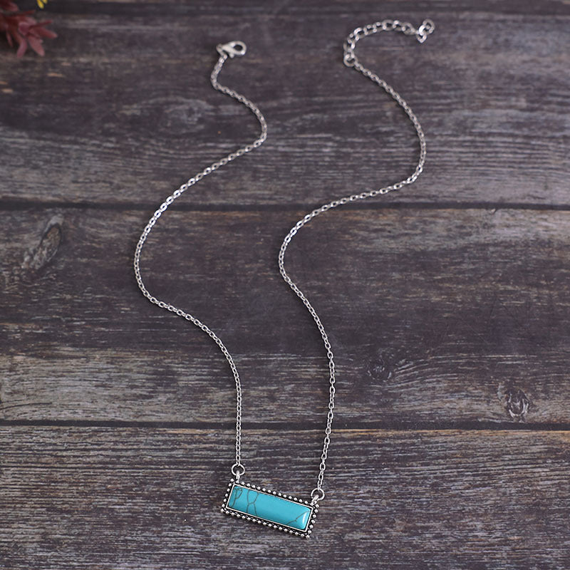 Southwestern Cowgirl Turquoise Necklace