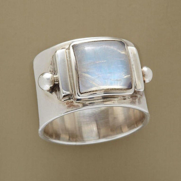 Bohemian Vintage Moonstone Ring