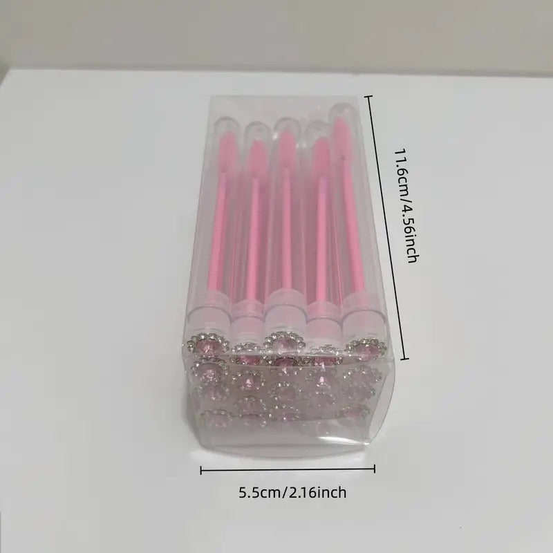 One Box Pink Lash Wands