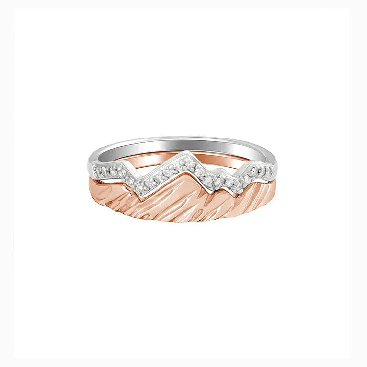 Get Stronger Mountain Ring